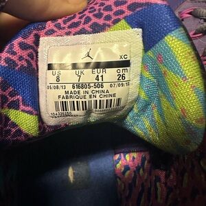 Jordan Athletic Shoes - Multicolor Pattern